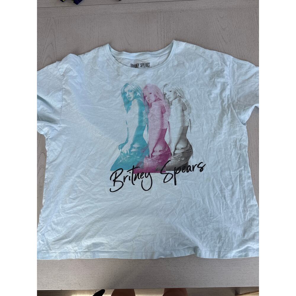Britney Spears Licensed Band Tee T Shirt Y2K XXL